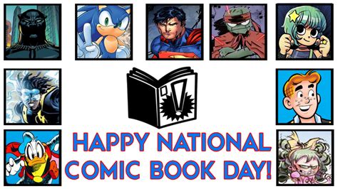 Happy National Comic Book Day! by supercharlie623 on DeviantArt