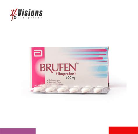 Brufen 600mg tablet (ibuprofen) - Visions Enterprises