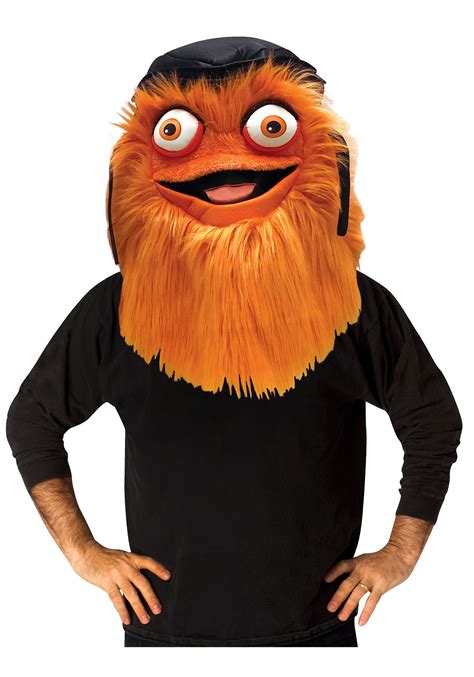 Philadelphia Flyers Gritty Mascot Head