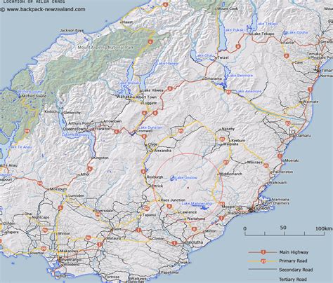 Where is Ailsa Craig? Map - New Zealand Maps