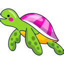 Turtle Stickers - Free animals Stickers
