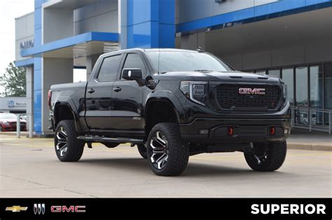 New 2023 GMC Sierra 1500 AT4 Black Widow 4WD Crew Cab Crew Cab Pickup in Fayetteville #V235524 ...