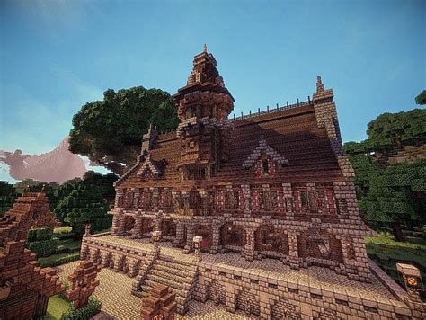 Minecraft Medieval Town Blueprints