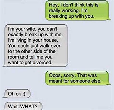 22 Hilarious Break Up Texts | Team Jimmy Joe