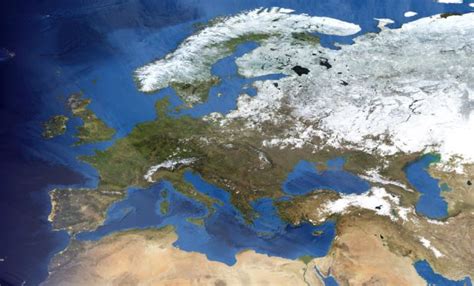 New satellite photos show climate change is sweeping Europe