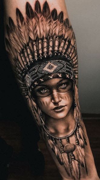 Native American & Indian Tattoos - Meaning & Cool Examples