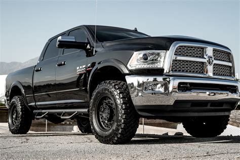 Black American Pride: Ram Shod in Black Off-Road Rhino Wheels | CARiD ...