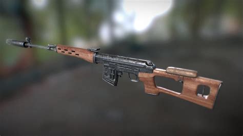 SVD (Dragunov) *Updated* - Download Free 3D model by WillyG99 [d4a9412 ...