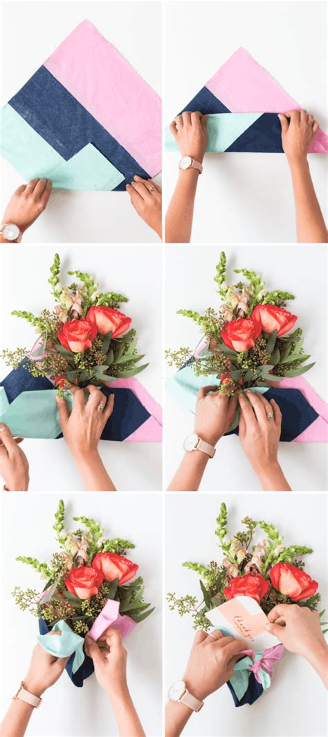 DIY Fabric Wrapped Bouquets for Gifting — Sugar & Cloth