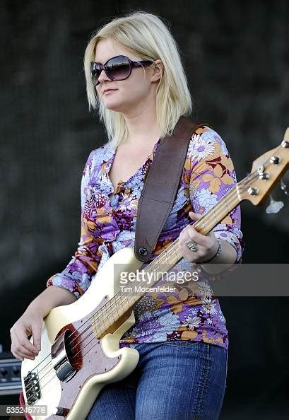 Shonna Tucker of the Drive-By Truckers performs as part of Day Two of... News Photo - Getty Images