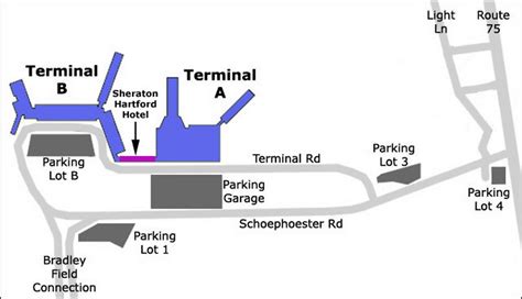 Airport Parking Map - bradley-airport-parking-map.jpg