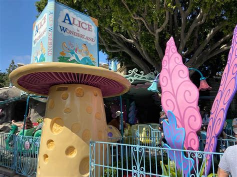 PHOTOS, VIDEO: Alice in Wonderland Ride Reopens with Few Changes at Disneyland Park - Disneyland ...