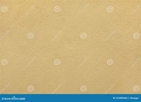 Yellow Ochre Painted Stucco Wall. Background Texture Stock Photo ...