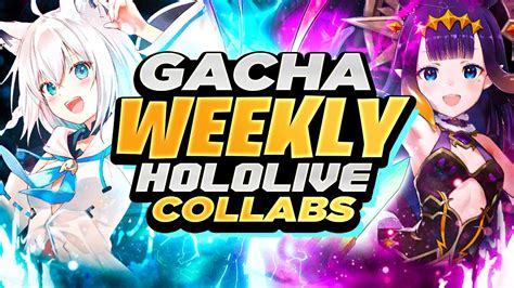 Hololive Collabs, Gamescom Gacha Announcements, & more games August [ Gacha News Weekly ] - YouTube