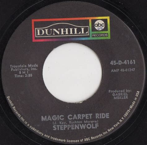 Steppenwolf - Magic Carpet Ride (1968, Vinyl) | Discogs