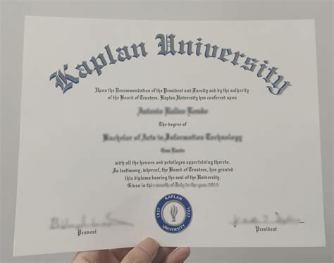 Order fake Kaplan University diploma, buy fake KU degree certificate - replicatediploma.com