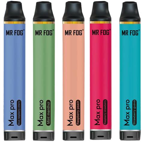 Mr Fog Max Pro 5ml Disposable Pod Device Only $11.49 - Wholesale To The Public