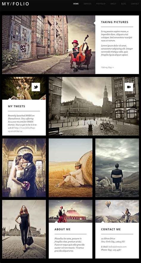 14+Best Premium Photography Website Templates