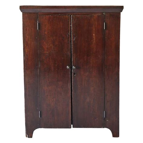 Early American Two-Door Cabinet at 1stDibs