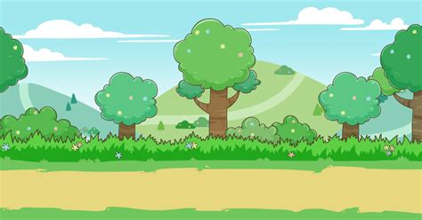 Cartoon Simple 2D Background | 2D Environments | Unity Asset Store