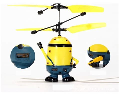 Ewellsold Mini RC Helicopter Induction Flying Remote Control drones Kids Electronic Toys Free ...