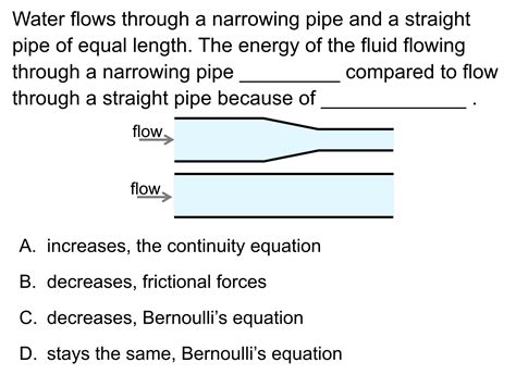 calculating-velocity-in-pipe-flow-conceptest-and-example-problem - LearnChemE