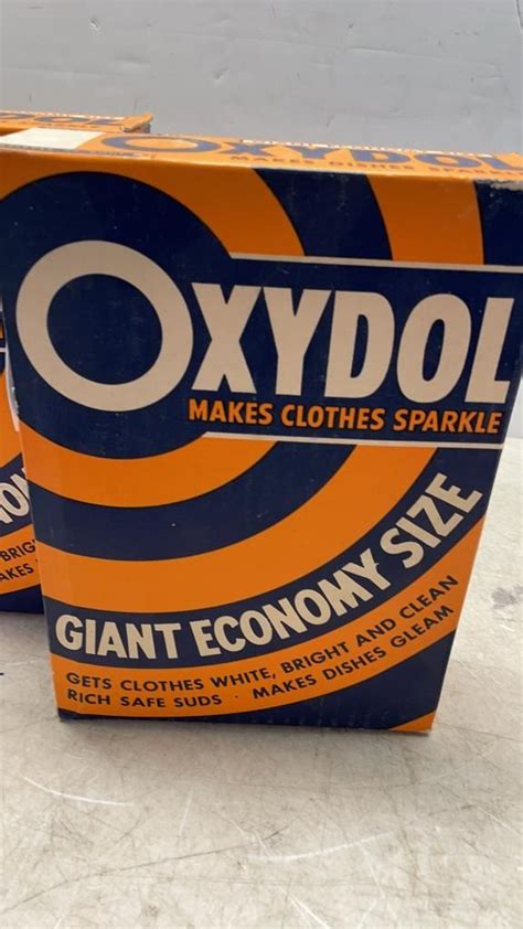 3 BOXES OF OXYDOL LAUNDRY DETERGENT - Big Valley Auction