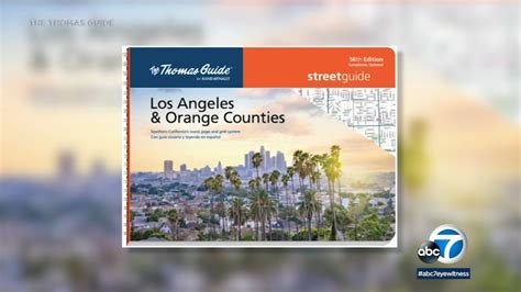 Thomas Guide: Iconic SoCal map book is coming back - ABC7 Los Angeles