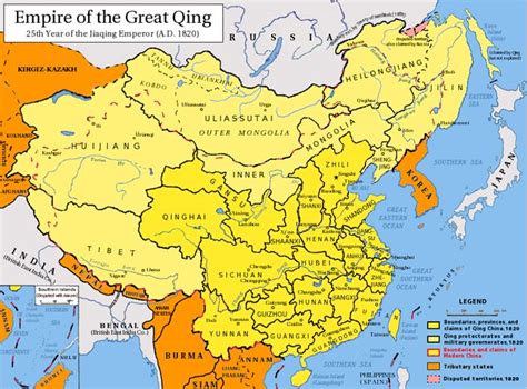 Ancient China Empire Map