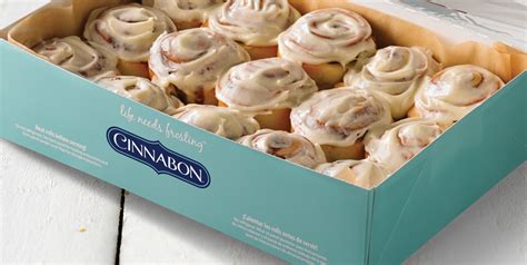 Cinnabon Bakery Menu: Cinnamon Rolls - Singles & Packs | Schlotzsky's