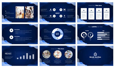 Annual Review Free Presentation Template - Google Slides PowerPoint