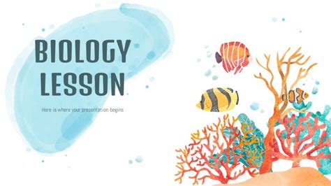 Free Biology Lesson PowerPoint Template & Google Slides Theme