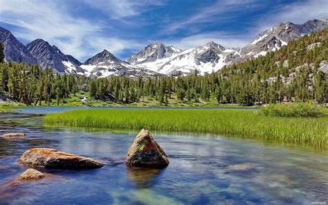 Spring Mountains Desktop Wallpaper