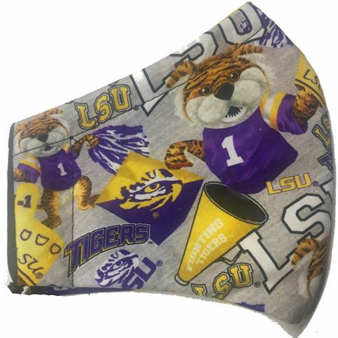 Lsu Face Mask - Etsy