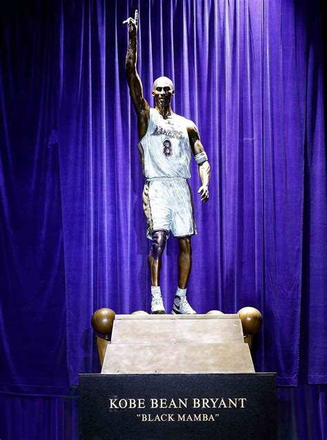 Kobe Bryant Statue Unveiled Near Los Angeles Lakers Arena