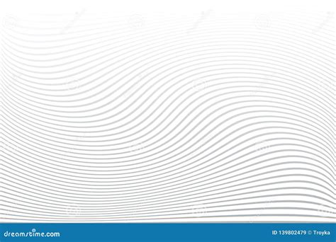 White Textured Background. Wavy Lines Texture Stock Vector ...