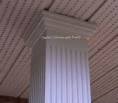 Capital Columns Trim Square fiberglass column installation Blinds, Trim, Curtains, Home Decor ...