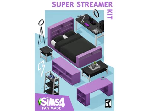 Super Streamer Kit - The Sims 4 Download - SimsDomination Sims 4 House ...