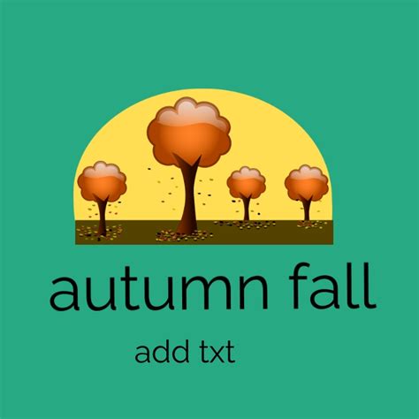 Autumn fall festival logo design template. | PosterMyWall