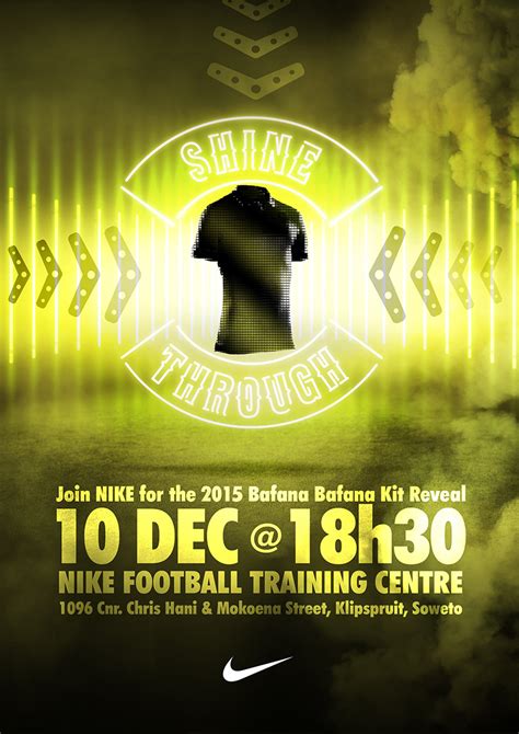 Nike Bafana Bafana Jersey Launch Invite :: Behance