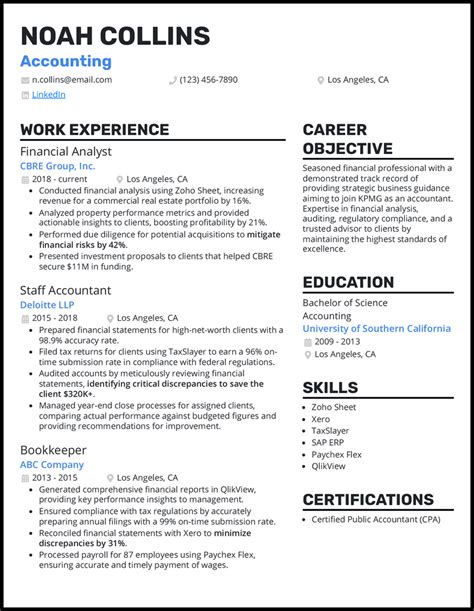 Best Resume Examples 2024 For Career Change - Elle Nissie