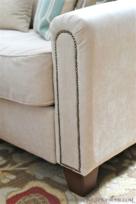 DIY Sofa Reupholstery | Sources and Tips - The Chronicles of Home