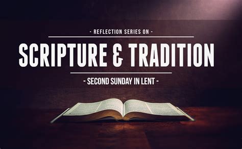 Scripture & Tradition: Second Sunday in Lent - OnePeterFive