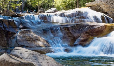 Diana's Baths (New Hampshire) [OC] [2048x1202] : r/waterporn