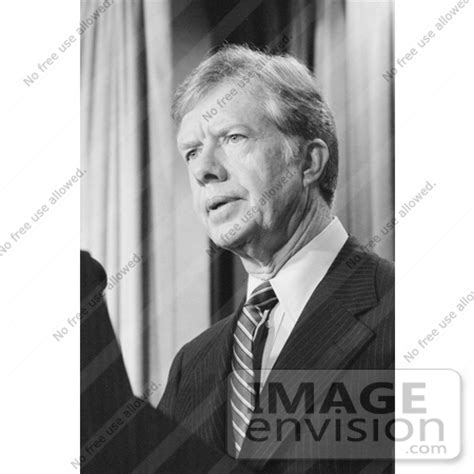 Picture of President Jimmy Carter Discussing the Iran Hostage Crisis ...