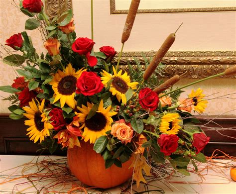 November Wedding Flower Arrangements