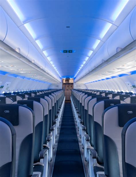 ITA Airways: Airbus A320neo with new interiors designed by Walter De ...