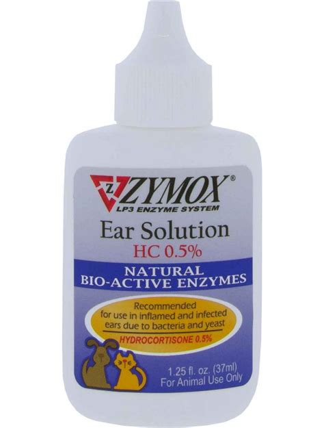 ZYMOX Ear Solution 1.25 fl oz