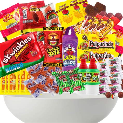 Buy Mexican Candy Box - Premium Selection - Mix Assortment Snack Dulces Mexicanos Best Sellers ...