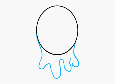 How To Draw Slime - Slime Drawing Easy, HD Png Download - kindpng